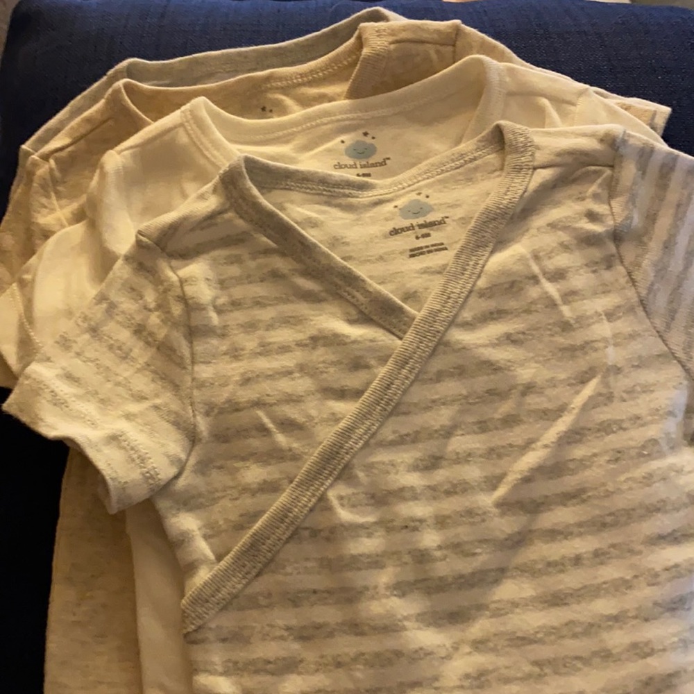 Cloud Island Onsies (set of 4)